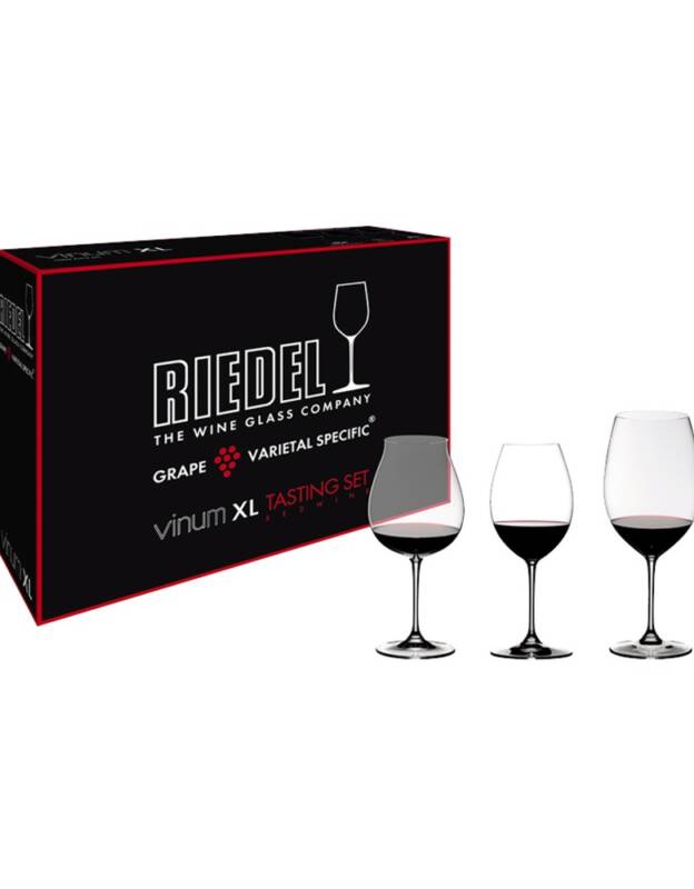 Riedel Vinum XL Red Wine Tasting Set (3 copos)