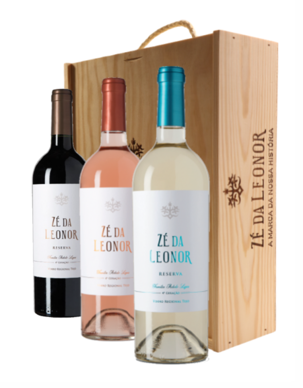Pack Zé Leonor em Caixa de Madeira