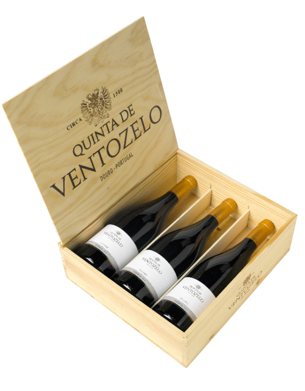 Pack Essência de Ventozelo Caixa de Madeira