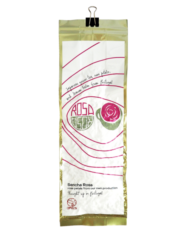 Chá Sencha Rosa Bio 80g