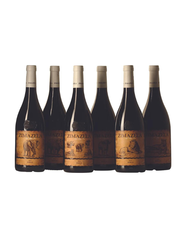 Zimazela The Big Five Shiraz, 6x75cl, Tinto 2018