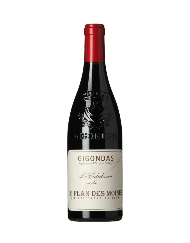 Le Plan des Moines Gigondas Le Calabrun
